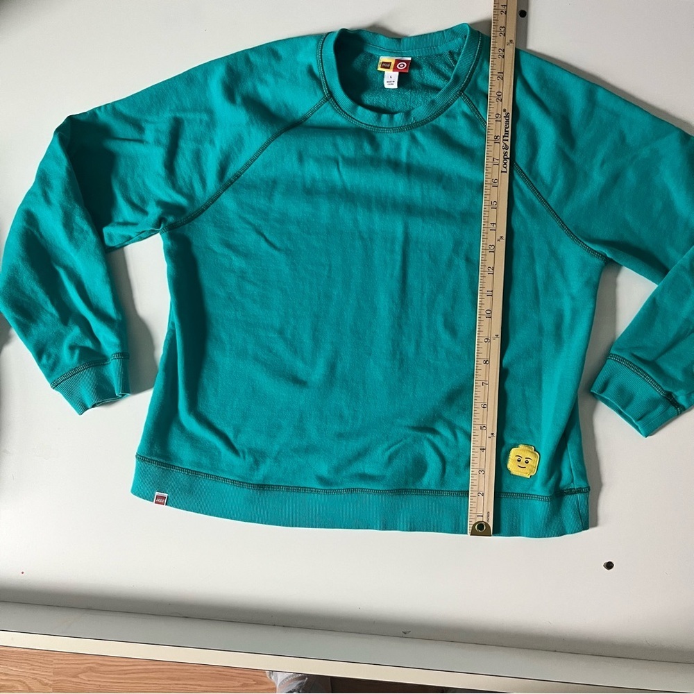 Lego Women's Teal Pullover Sweatshirt - Picture 7 of 8